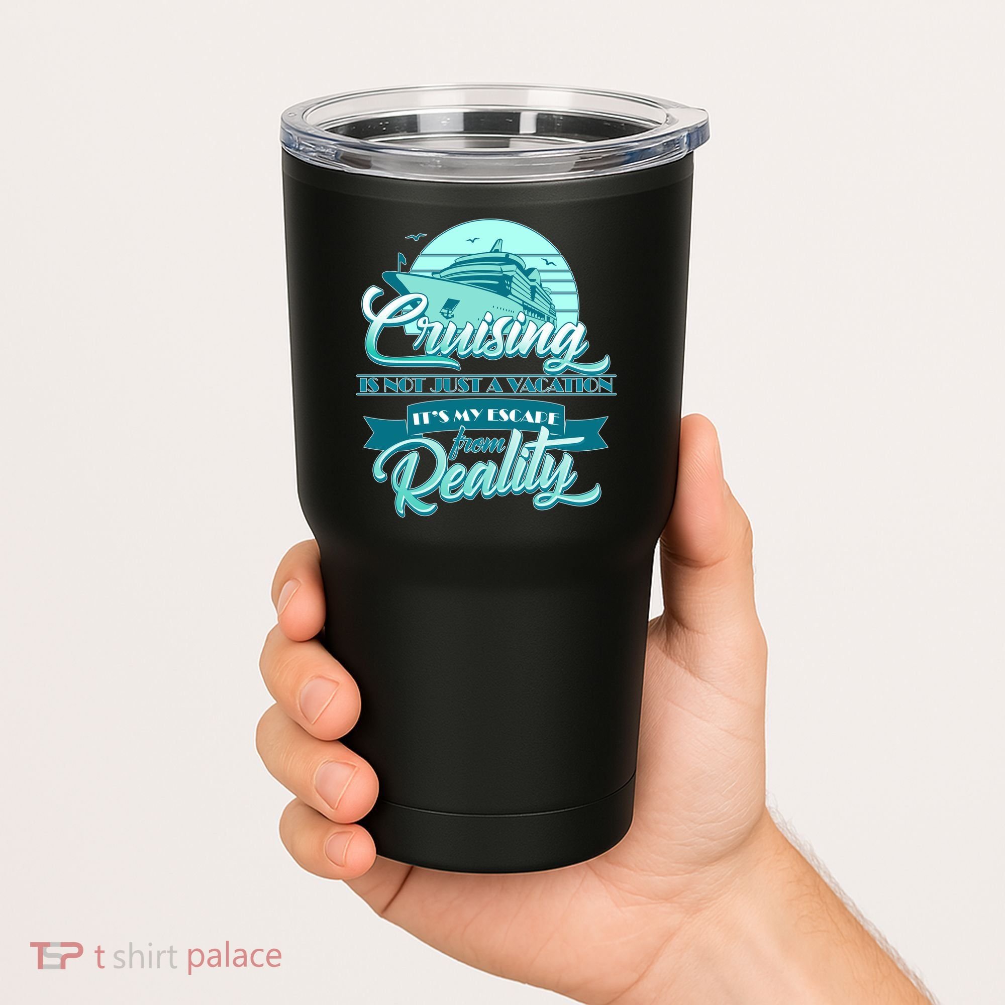 Cruising Vacation Escape From reality Tumbler