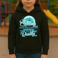 Cruising Vacation Escape From reality Kids Hoodie thumb 3