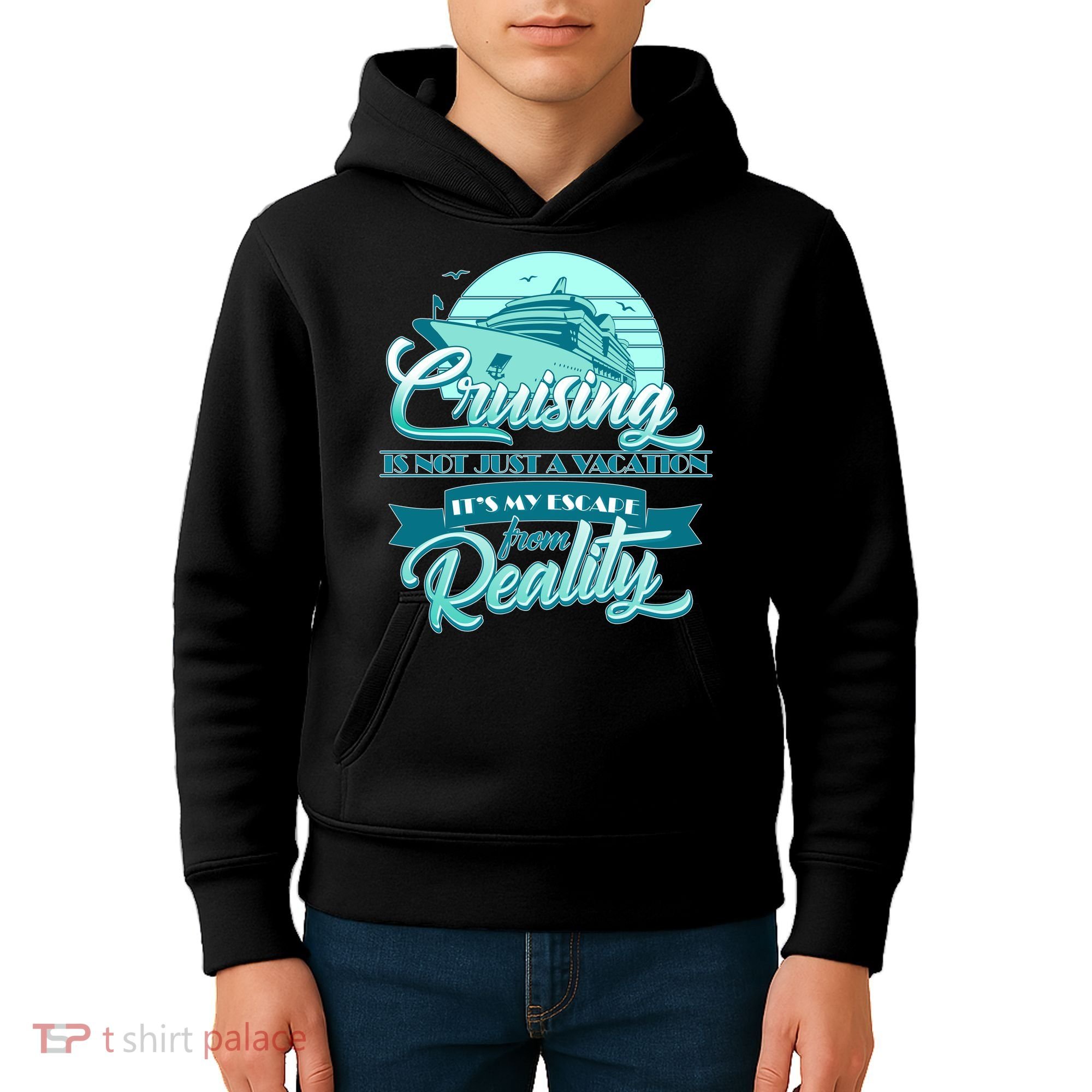 Cruising Vacation Escape From reality Kids Hoodie