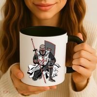Crusader Knight Coffee Mug thumb 3