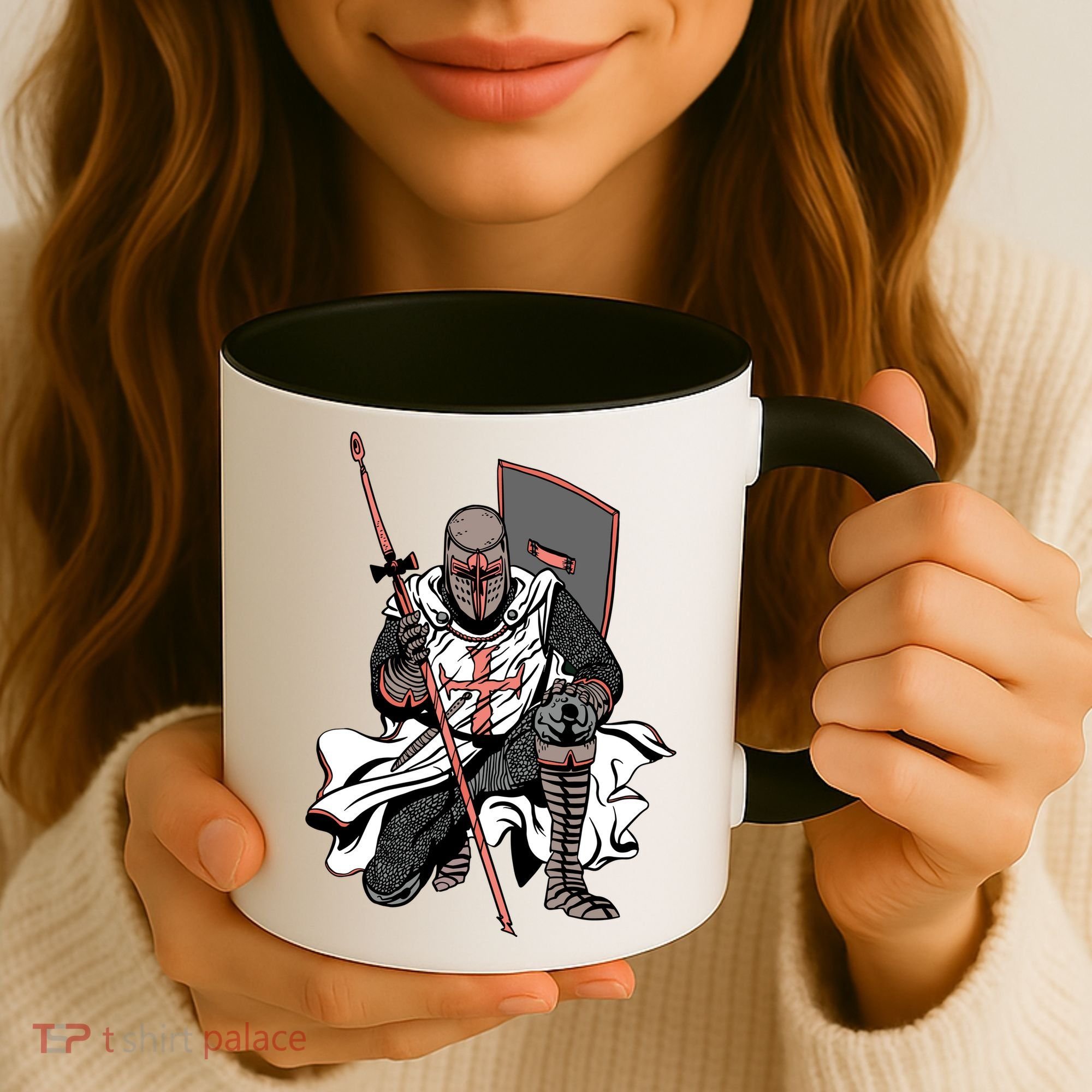 Crusader Knight Coffee Mug