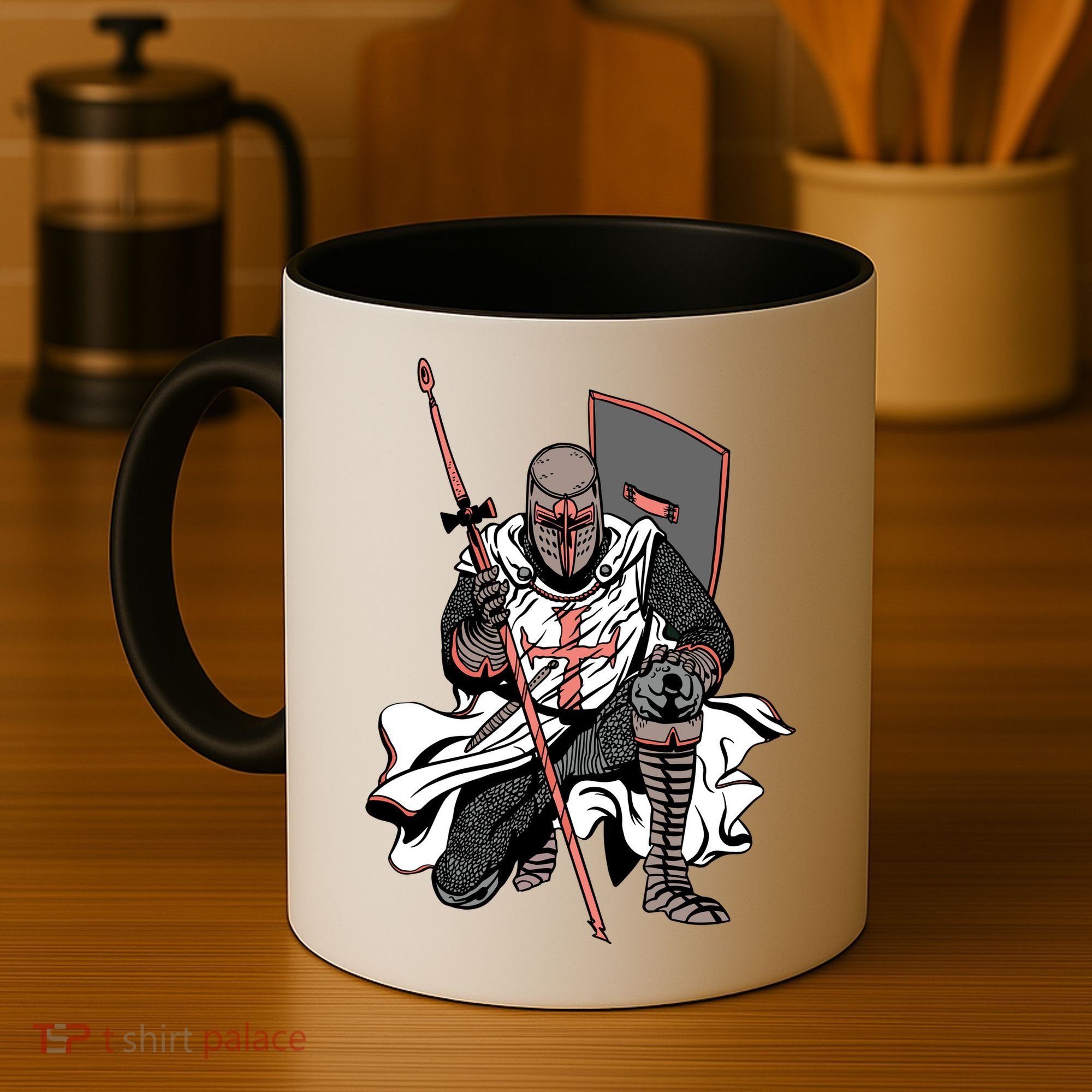 Crusader Knight Coffee Mug