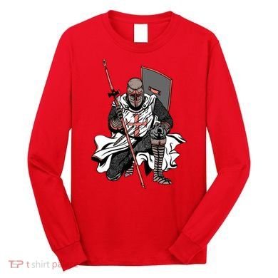 Crusader Knight Long Sleeve Shirt