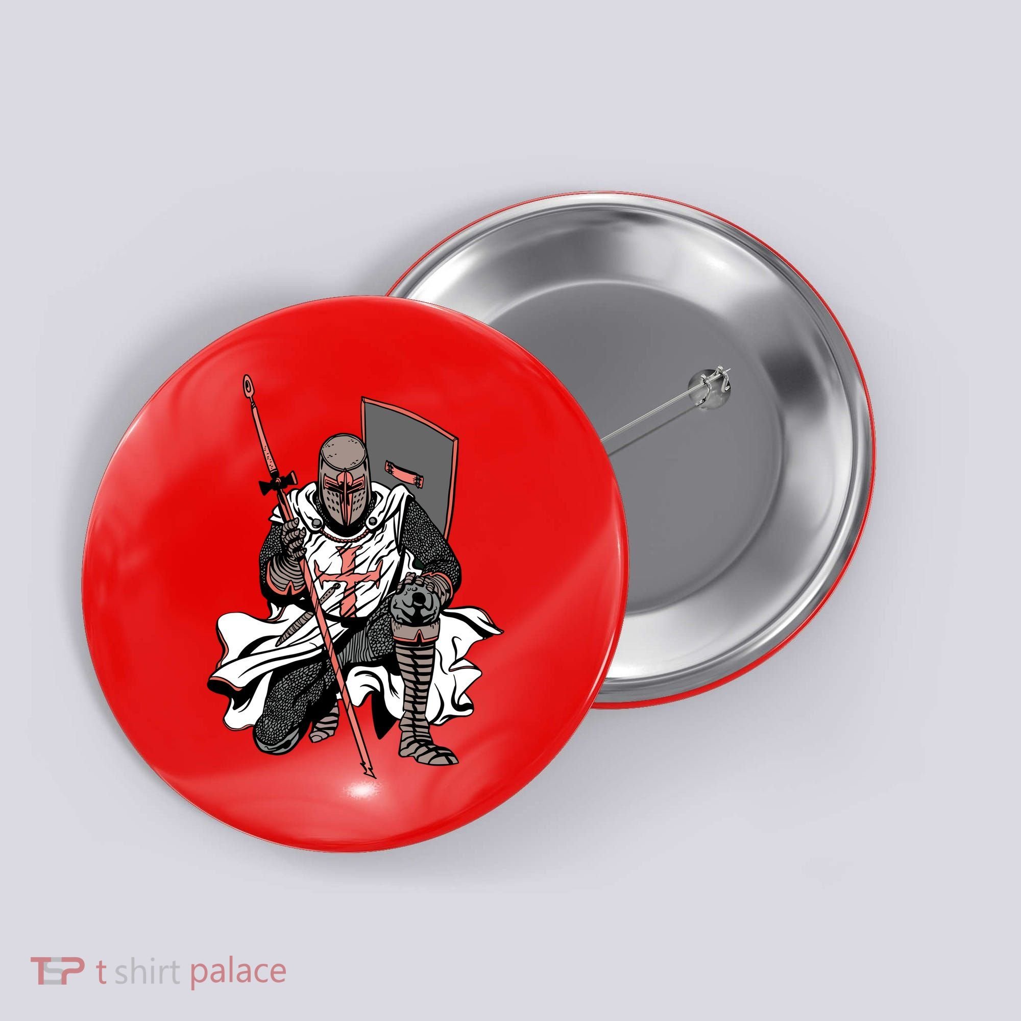 Crusader Knight Button