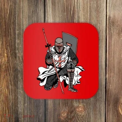 Crusader Knight Coaster