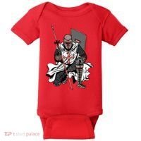 Crusader Knight Baby Bodysuit thumb 0