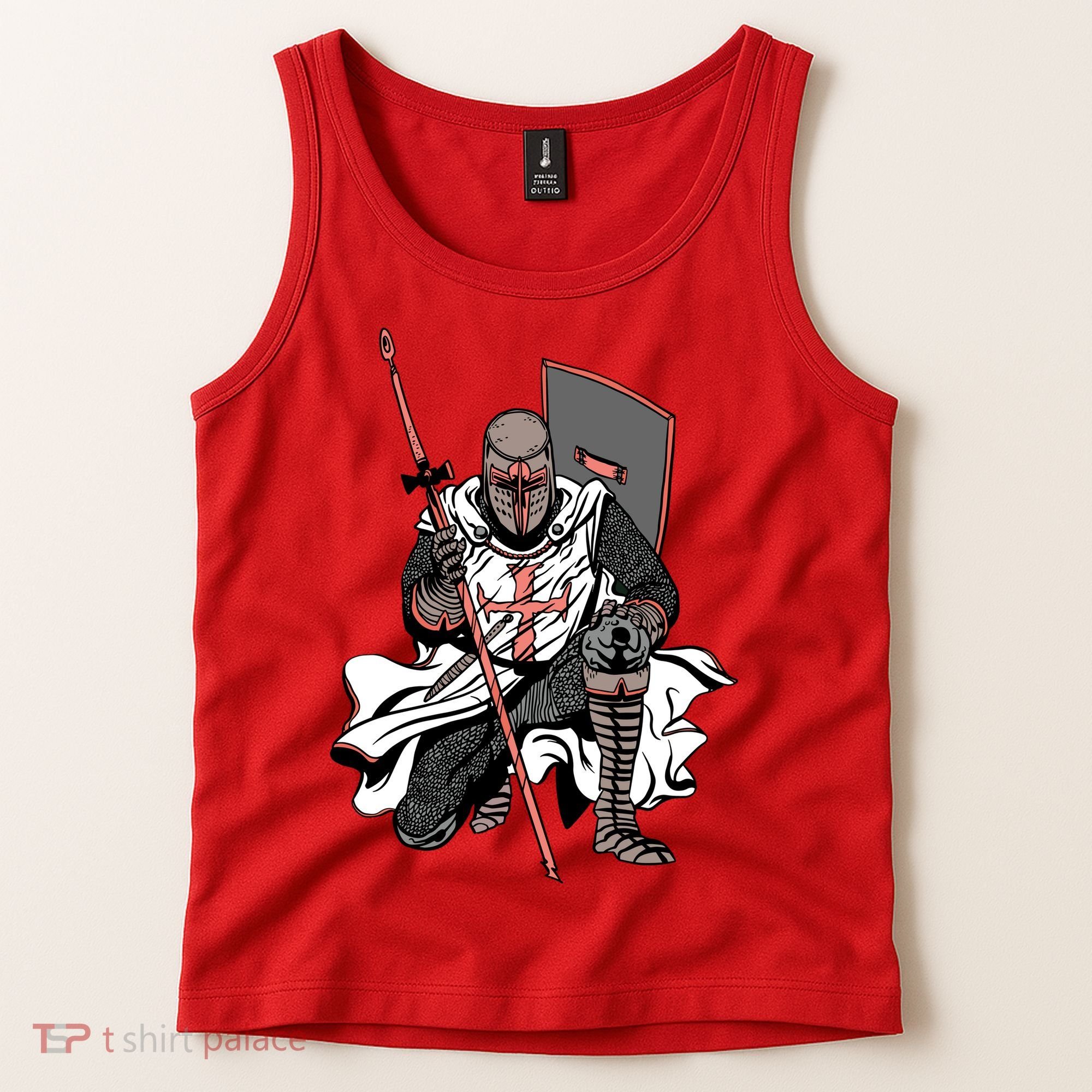 Crusader Knight Tank Top