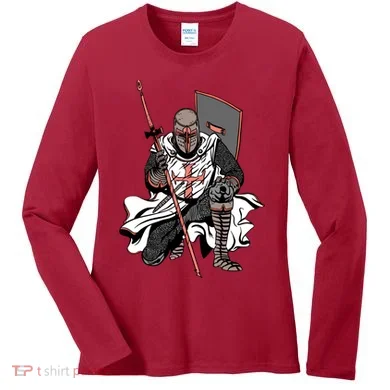 Crusader Knight Women's Long Sleeve Shirt