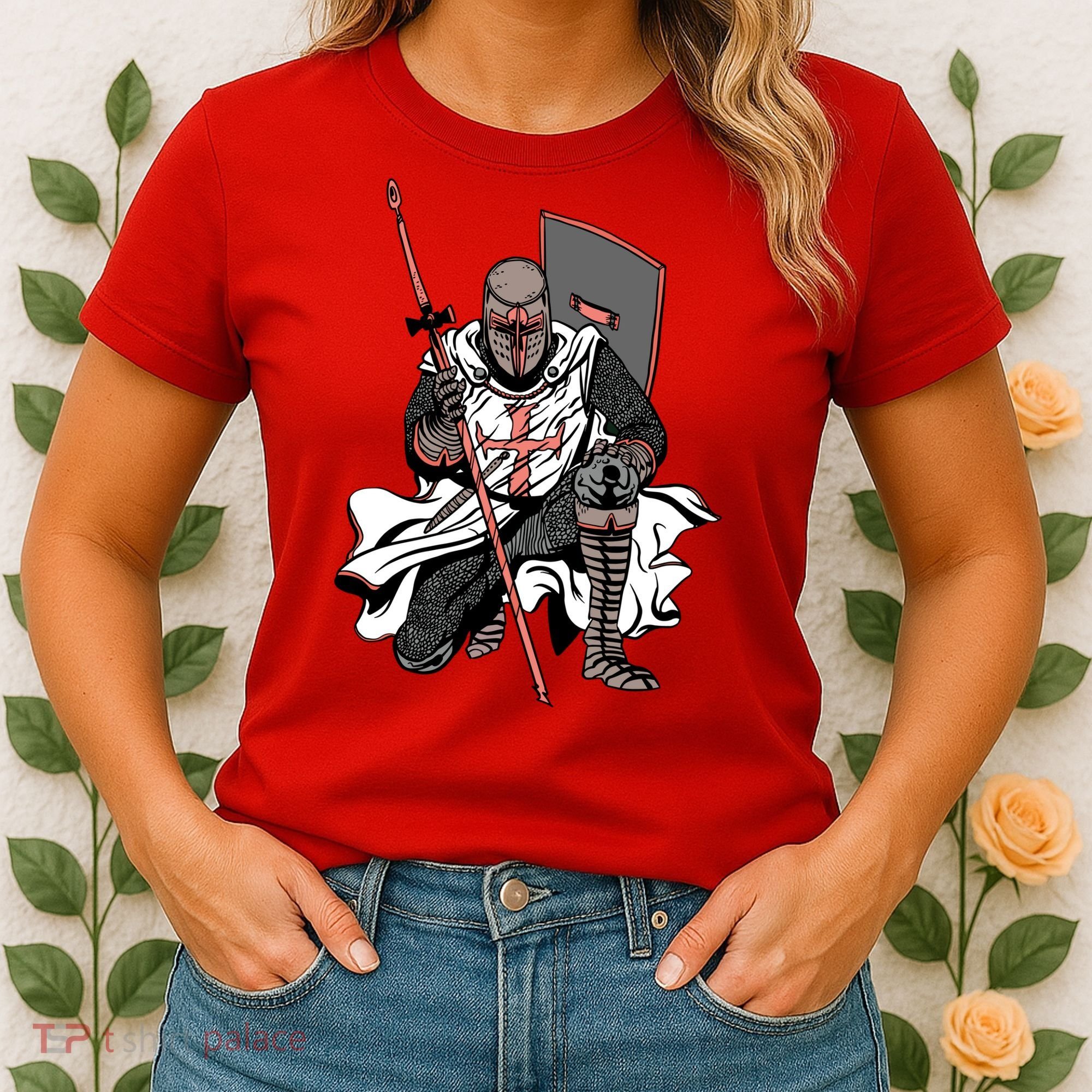 Crusader Knight Women's T-Shirt
