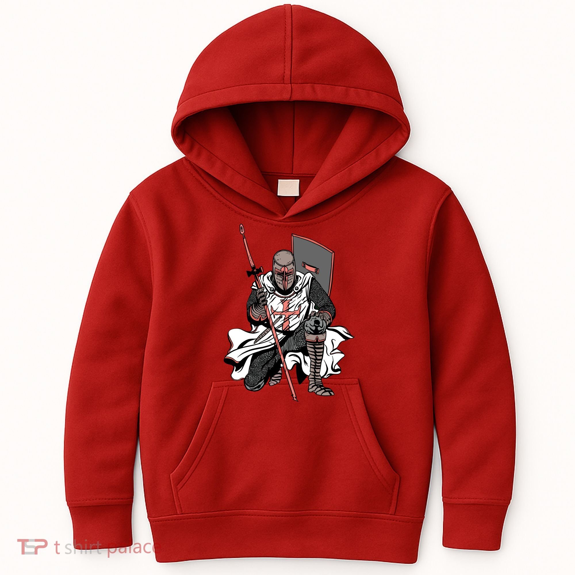Crusader Knight Kids Hoodie