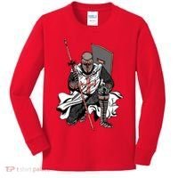 Crusader Knight Kids Long Sleeve Shirt thumb 0
