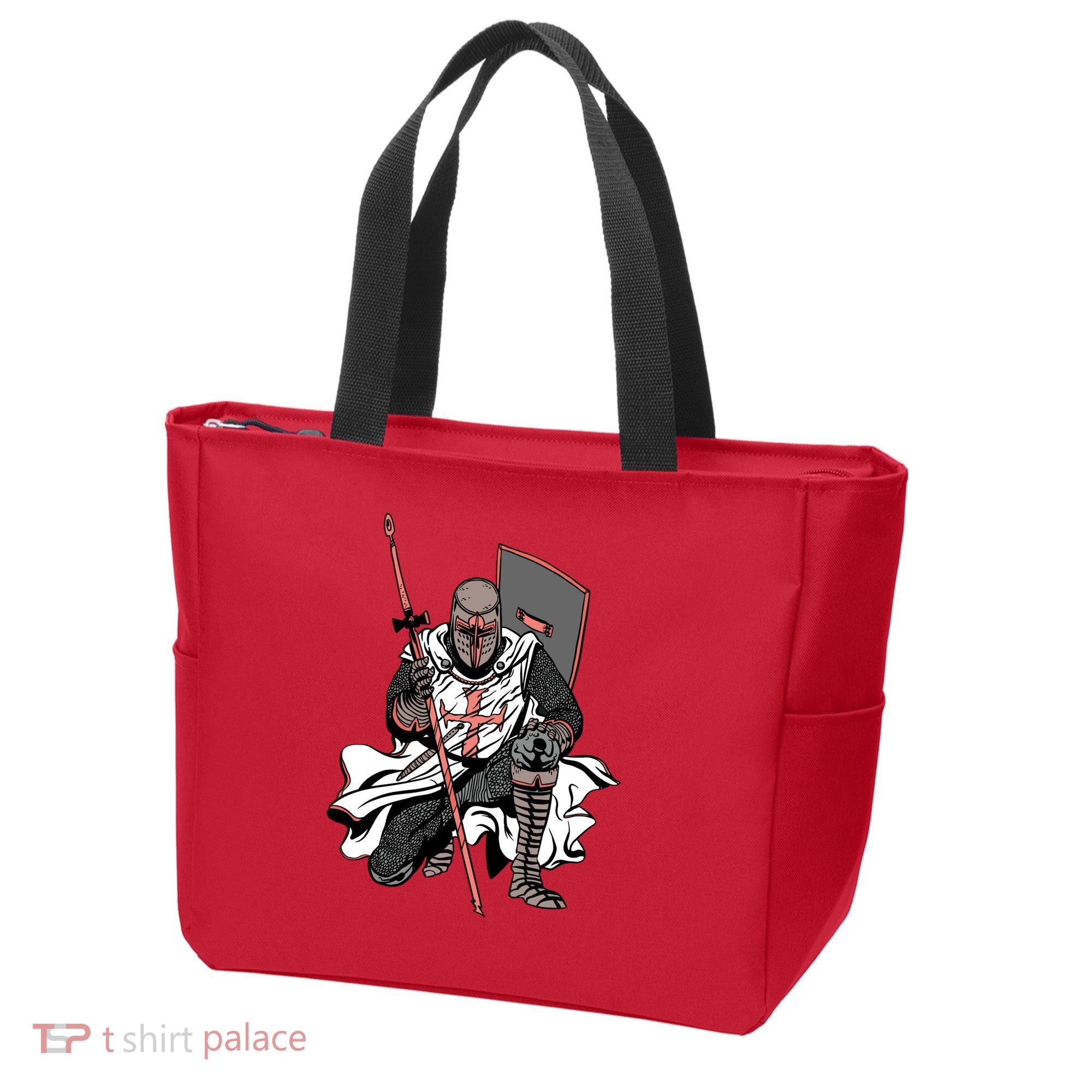 Crusader Knight Tote Bag
