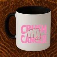 Crush Cancer Coffee Mug thumb 2