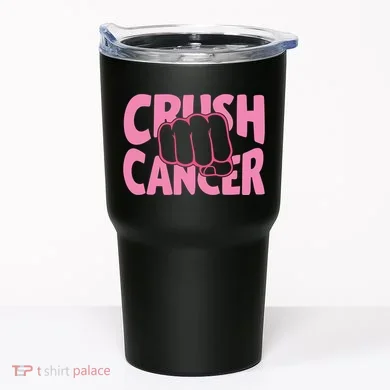 Crush Cancer Tumbler