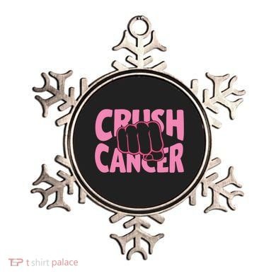 Crush Cancer Ornament
