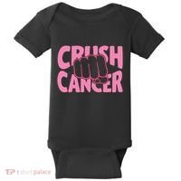 Crush Cancer Baby Bodysuit thumb 0