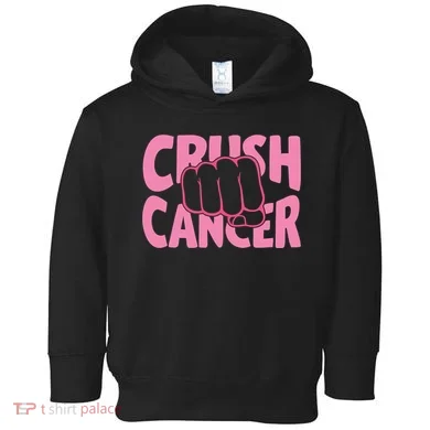 Crush Cancer Toddler Hoodie