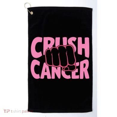 Crush Cancer Golf Towel