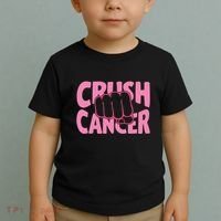 Crush Cancer Toddler T-Shirt thumb 2