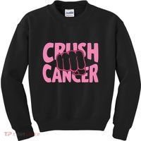 Crush Cancer Kids Sweatshirt thumb 0
