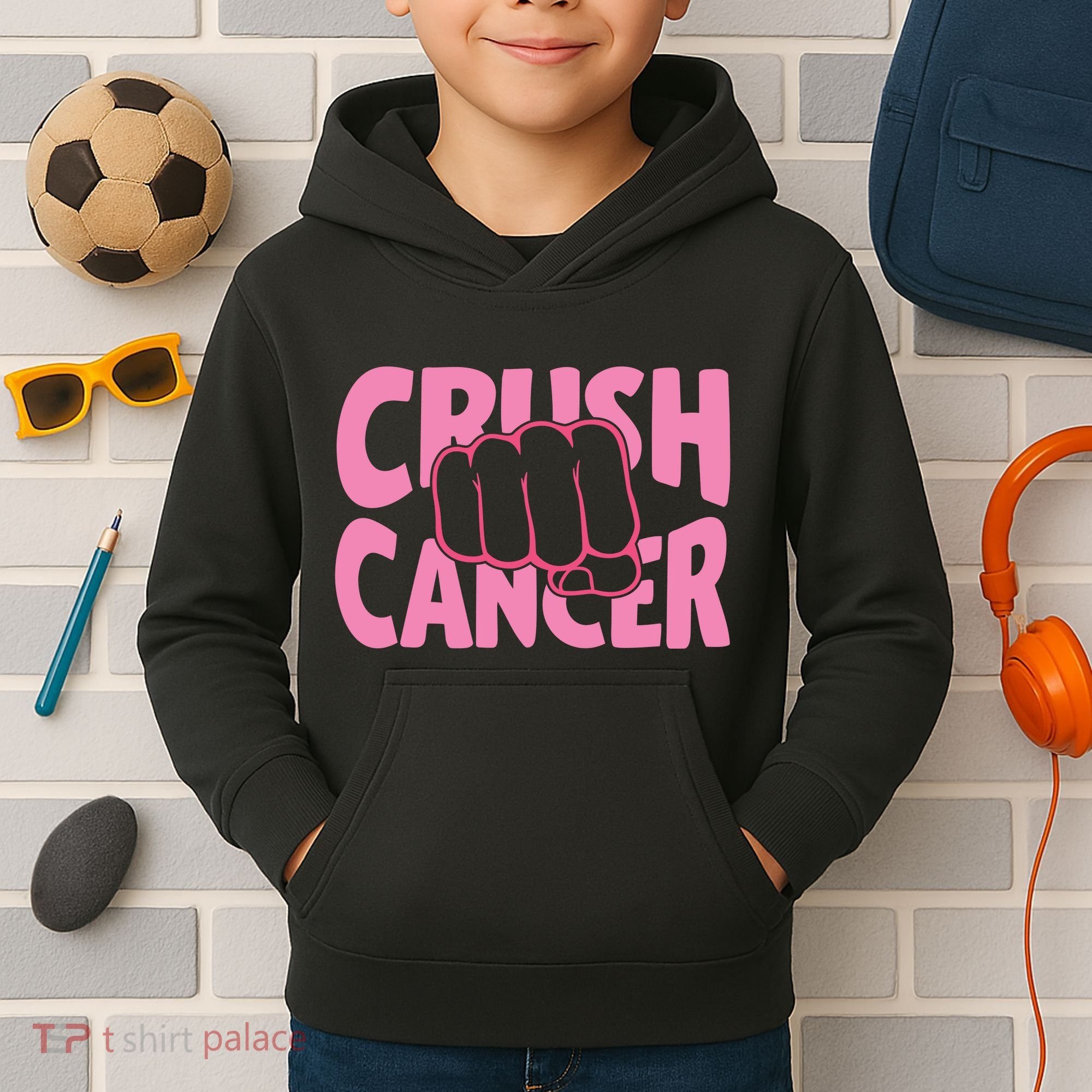 Crush Cancer Kids Hoodie