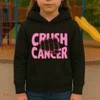 Crush Cancer Kids Hoodie thumb 3