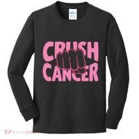 Crush Cancer Kids Long Sleeve Shirt thumb 0