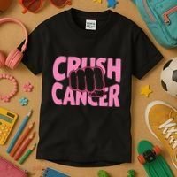 Crush Cancer Kids T-Shirt thumb 3