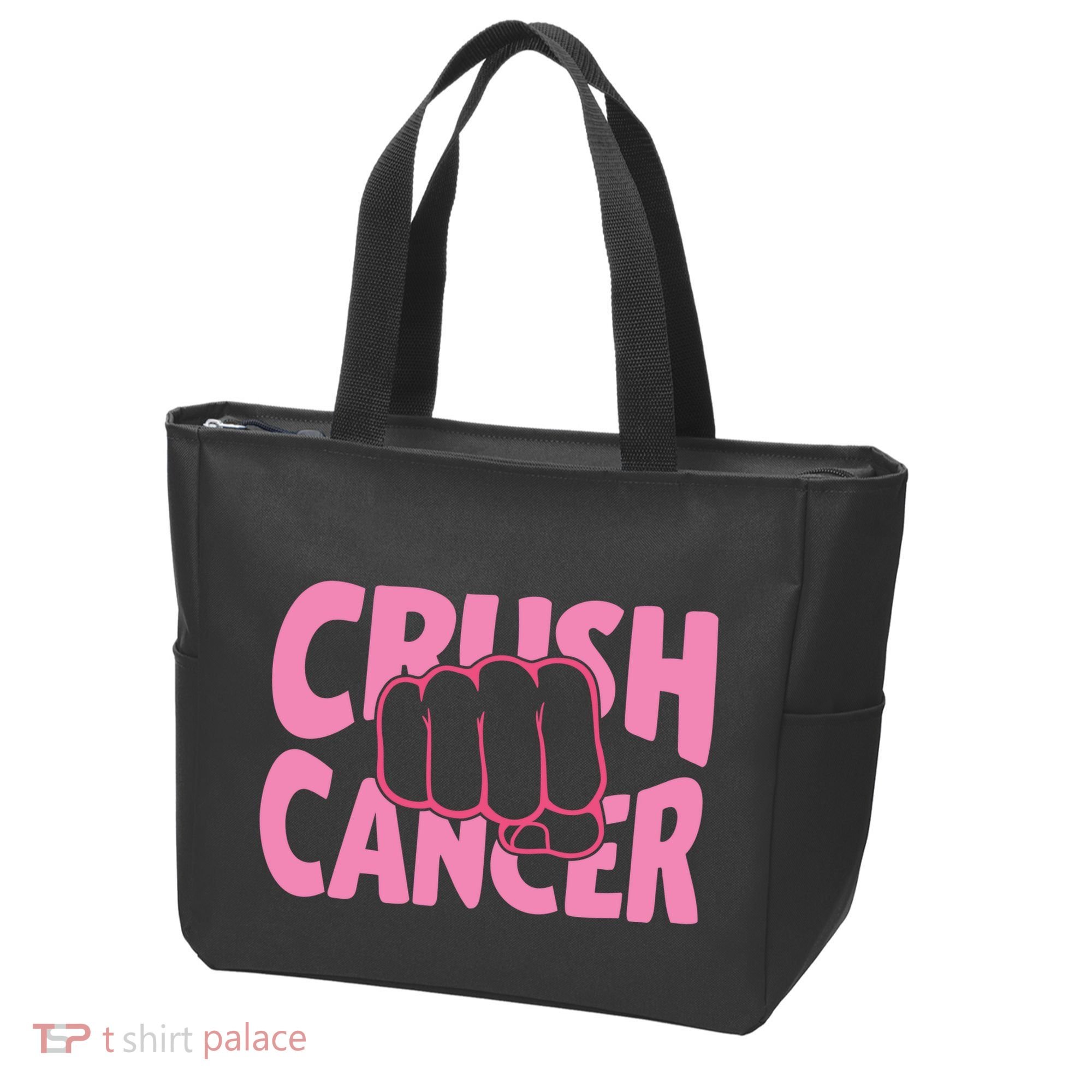 Crush Cancer Tote Bag