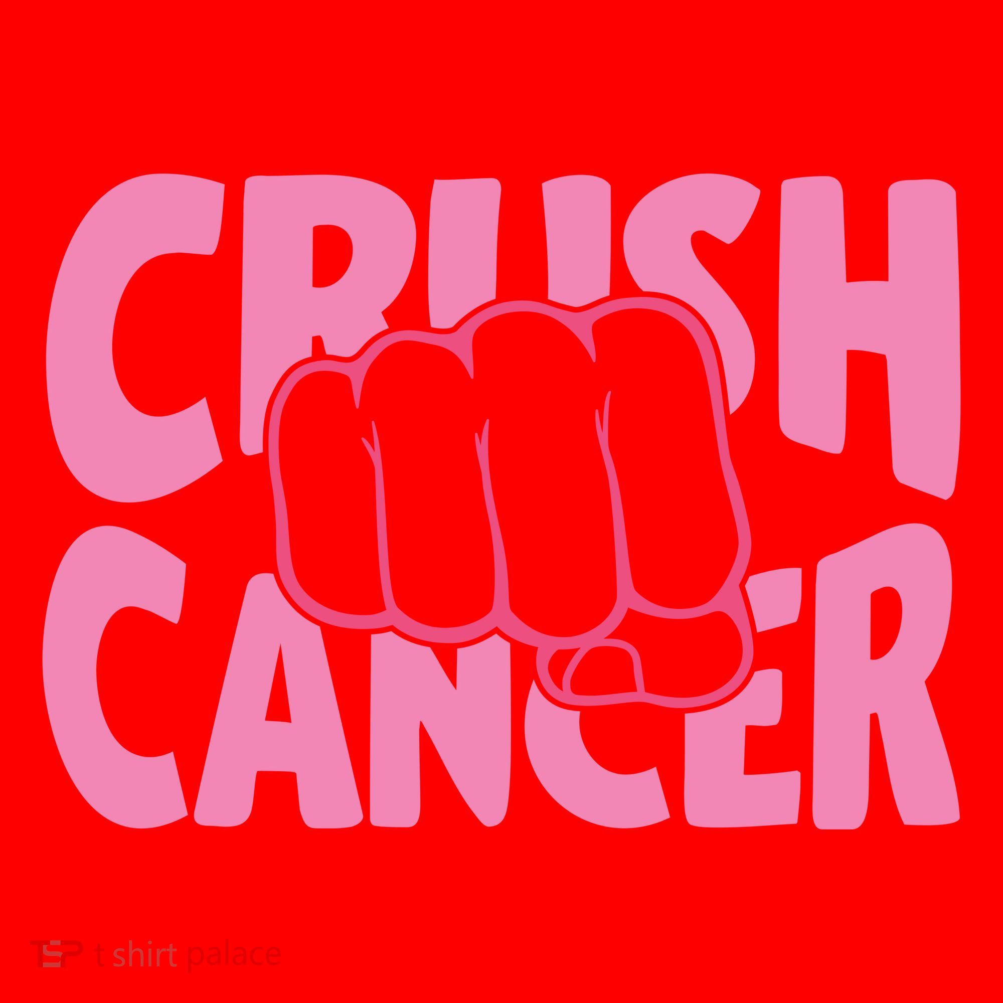 Crush Cancer Santa Hat