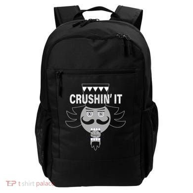Crushin' It Funny Nutcrackers Christmas Backpack