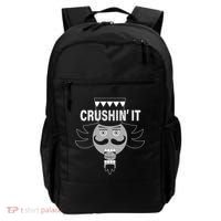 Crushin' It Funny Nutcrackers Christmas Backpack thumb 0