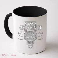 Crushin' It Funny Nutcrackers Christmas Coffee Mug thumb 0