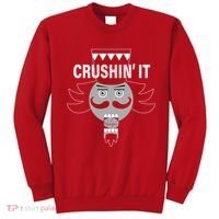 Crushin' It Funny Nutcrackers Christmas Sweatshirt thumb 0