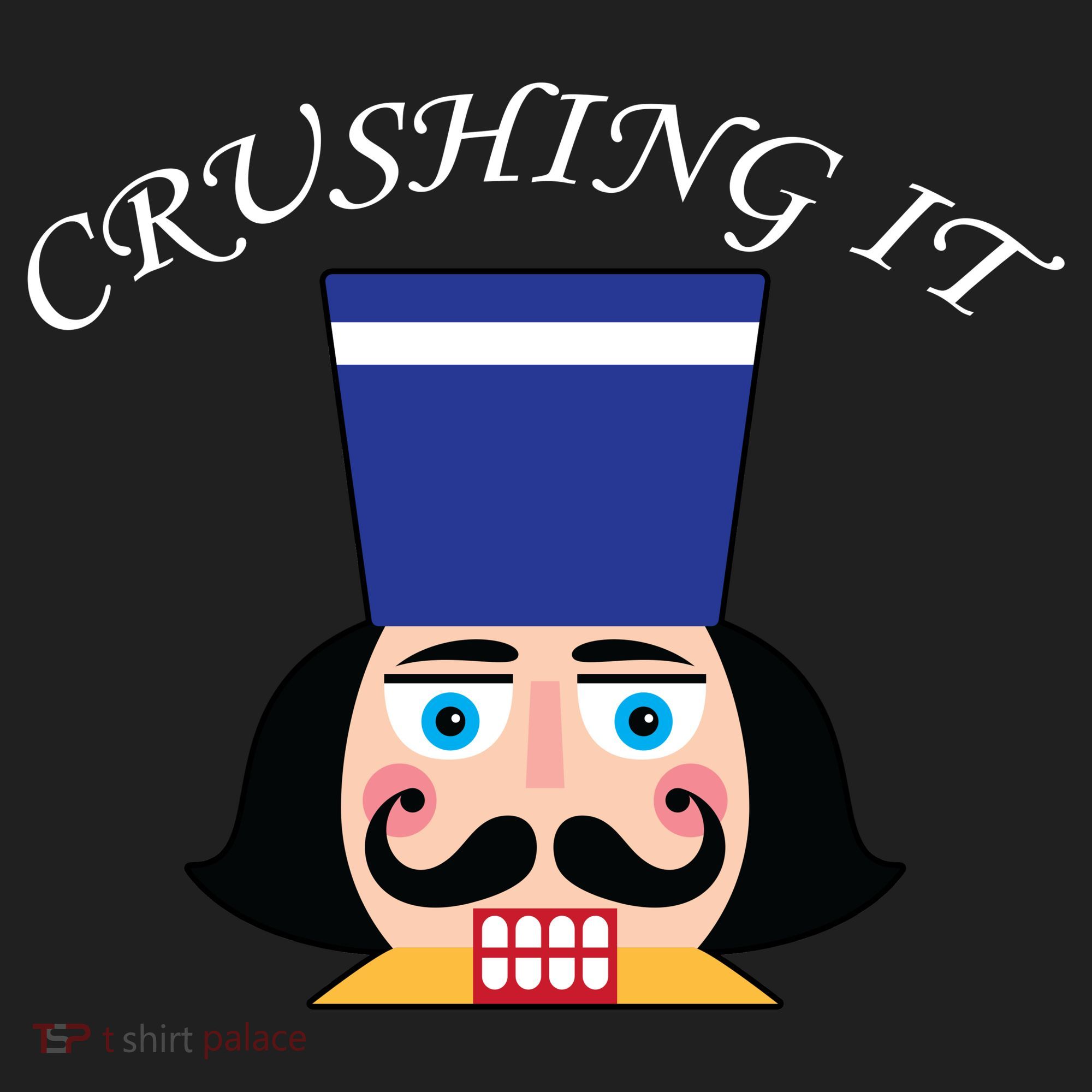 Crushing It! Nutcracker Christmas Women's Sweatshirt