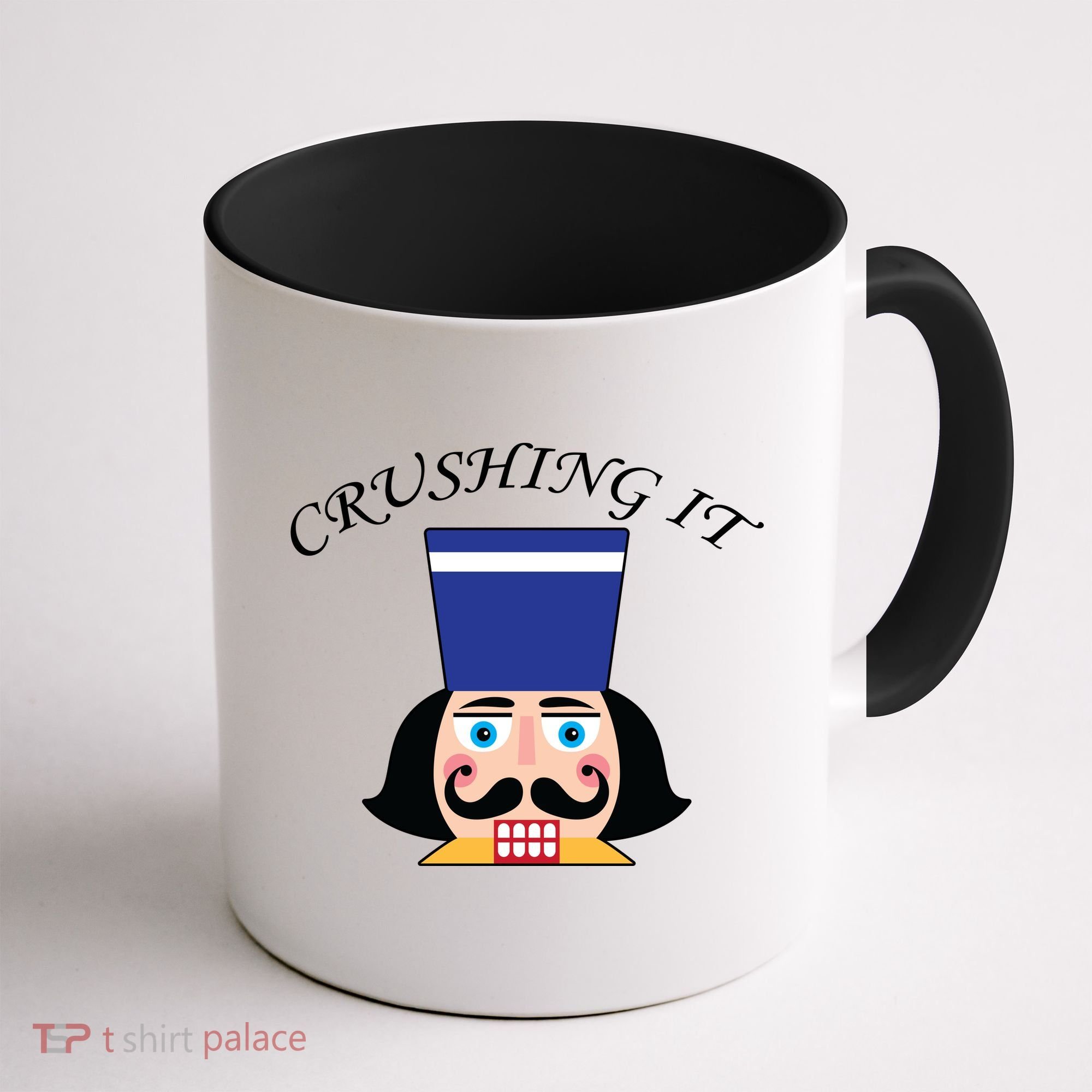 Crushing It! Nutcracker Christmas Coffee Mug