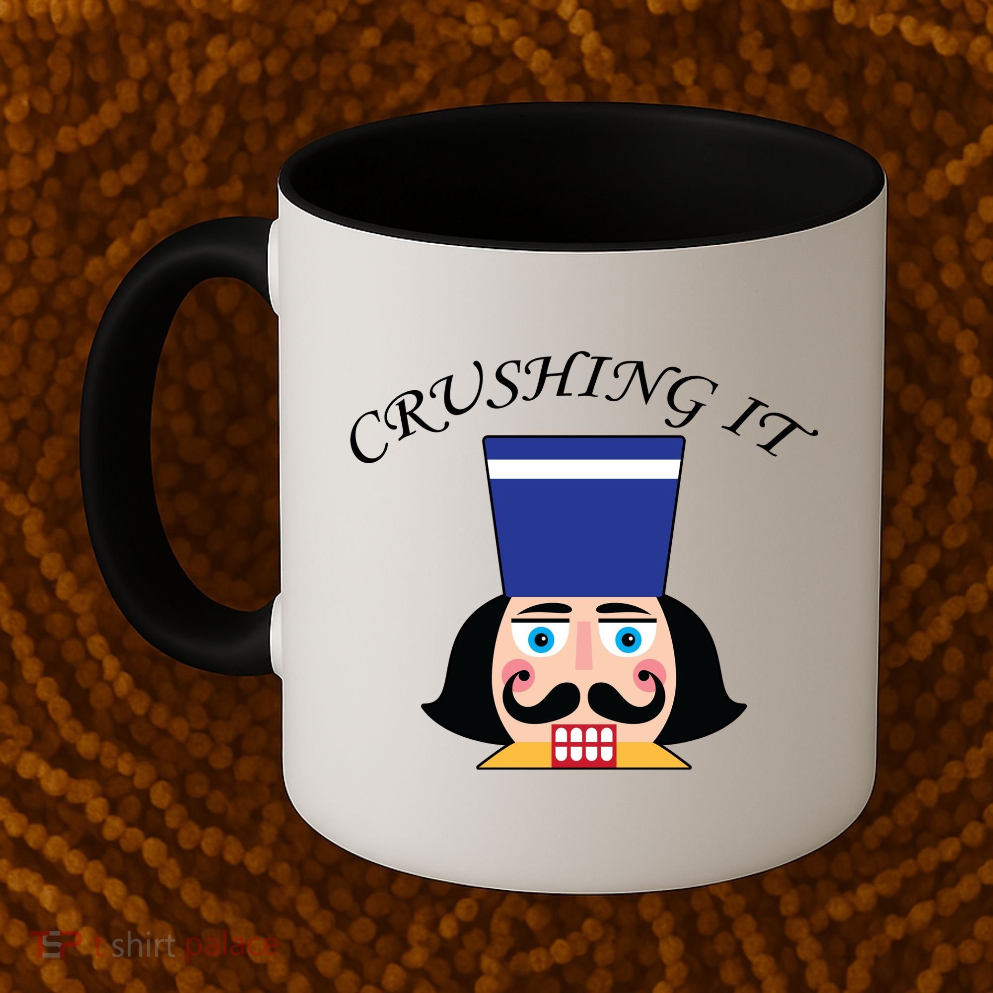 Crushing It! Nutcracker Christmas Coffee Mug