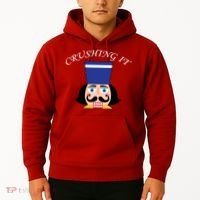 Crushing It! Nutcracker Christmas Hoodie thumb 2