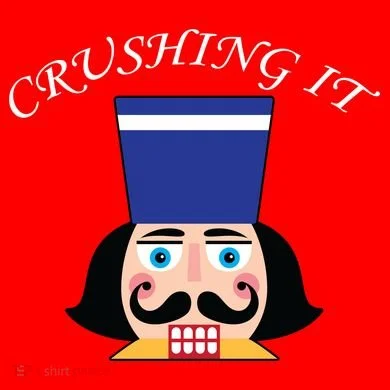 Crushing It! Nutcracker Christmas Hoodie