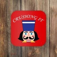 Crushing It! Nutcracker Christmas Coaster thumb 0