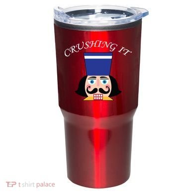 Crushing It! Nutcracker Christmas Tumbler