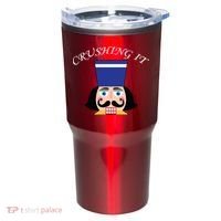 Crushing It! Nutcracker Christmas Tumbler thumb 0