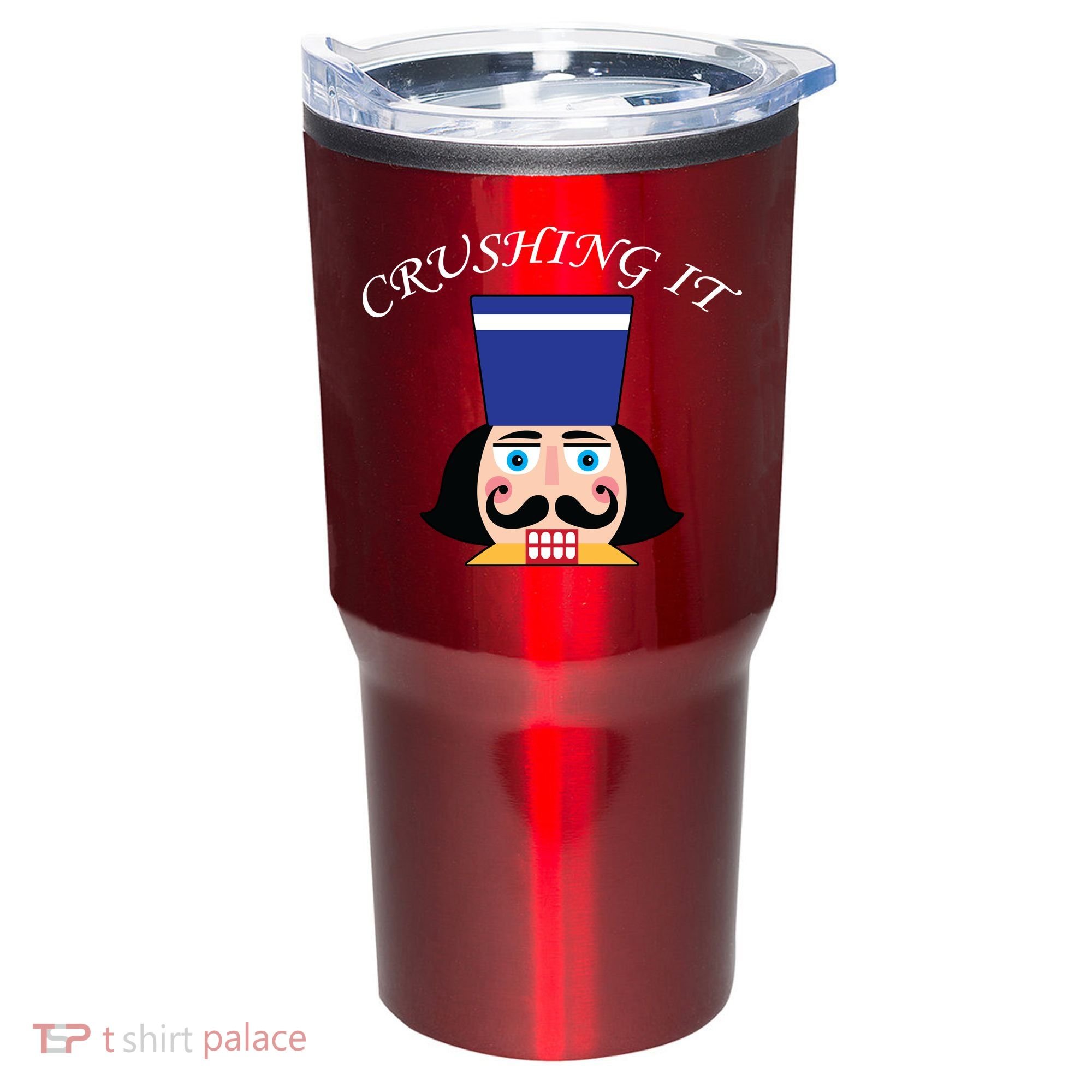Crushing It! Nutcracker Christmas Tumbler
