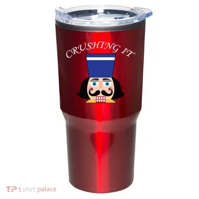 Crushing It! Nutcracker Christmas Tumbler
