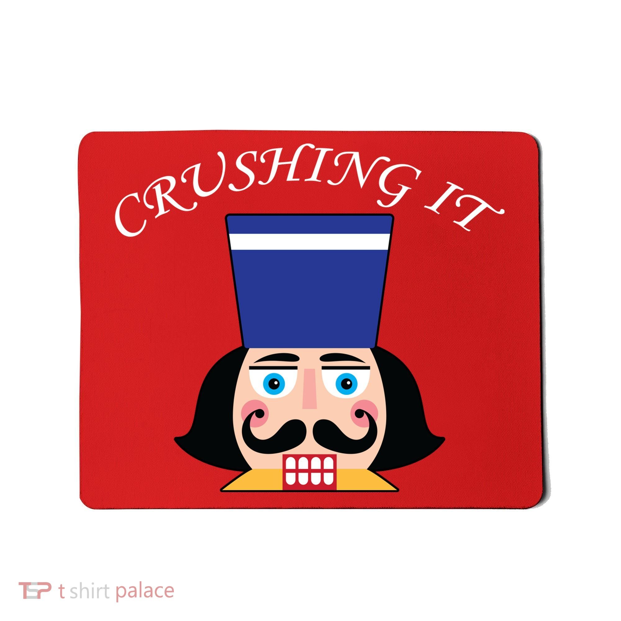 Crushing It! Nutcracker Christmas Mousepad