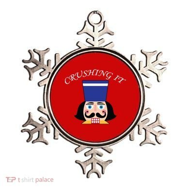 Crushing It! Nutcracker Christmas Ornament