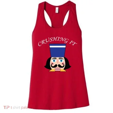 Crushing It! Nutcracker Christmas Women's Tank Top