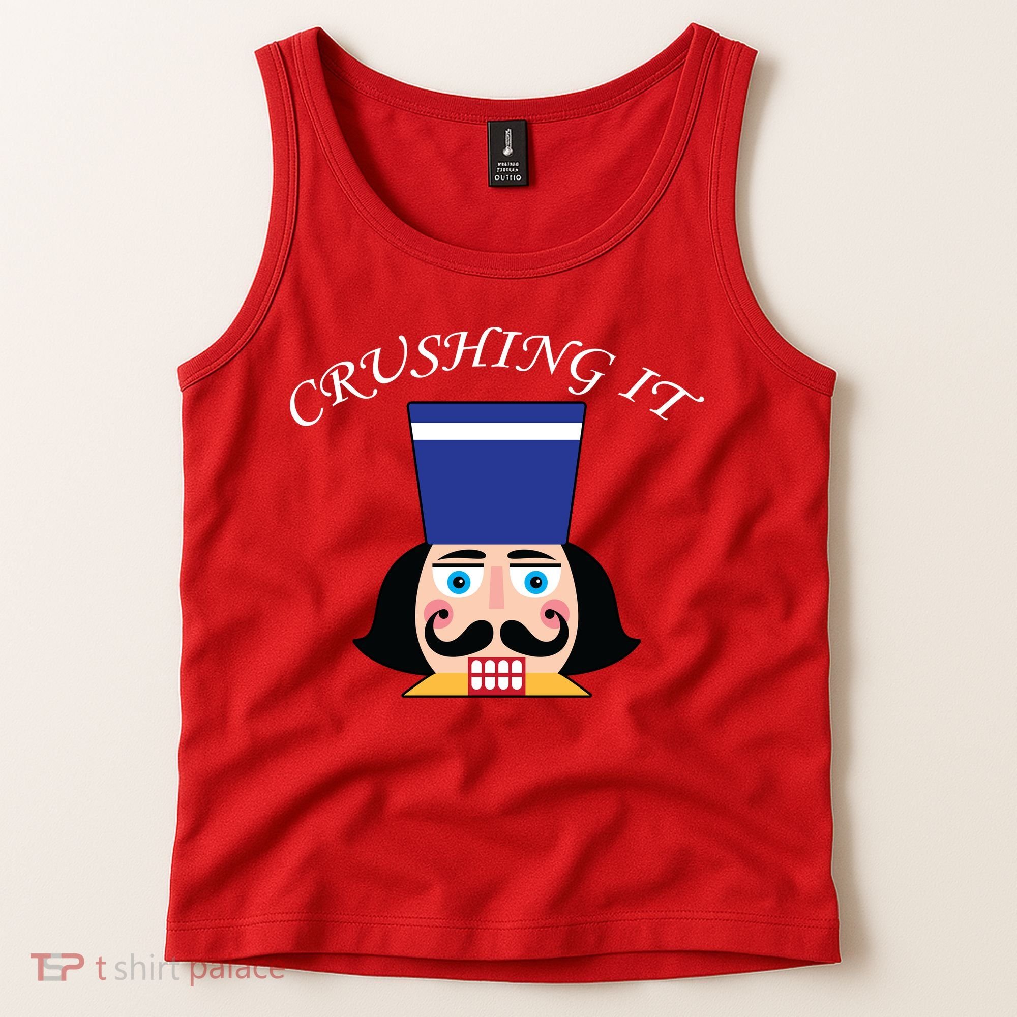 Crushing It! Nutcracker Christmas Tank Top