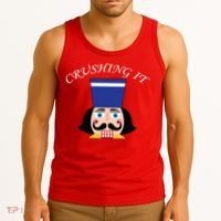 Crushing It! Nutcracker Christmas Tank Top thumb 3