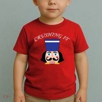 Crushing It! Nutcracker Christmas Toddler T-Shirt thumb 2